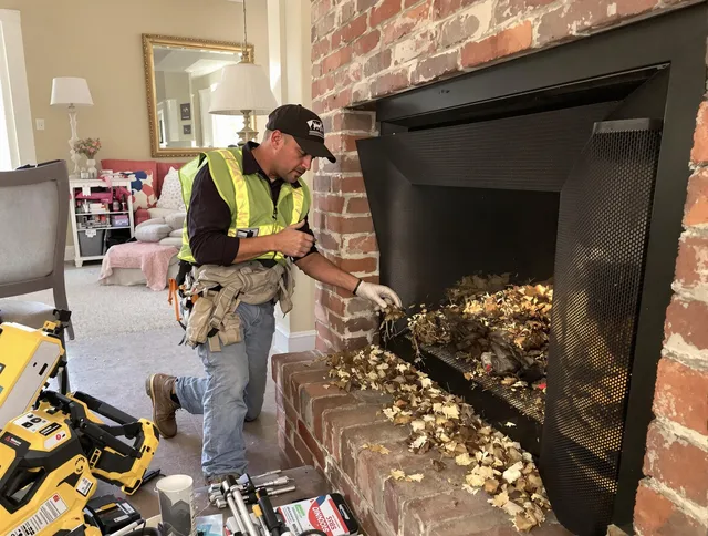 Safe screening installation by Stratford Chimney Sweep in Stratford, CT