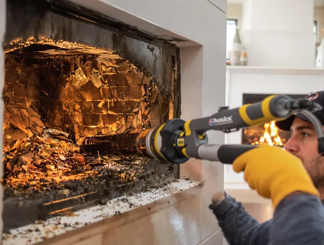 Professional chimney cleaning by Stratford Chimney Sweep in Stratford, CT